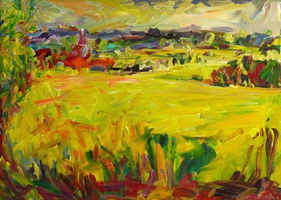 Gelbes Land (50x70)