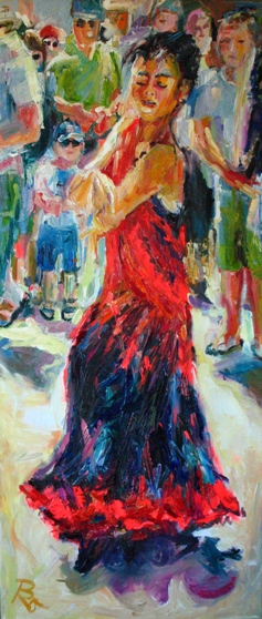 Flamencomädchen