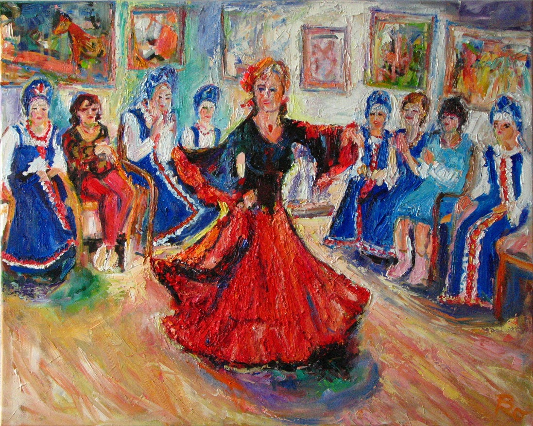 Tanz in Galerie